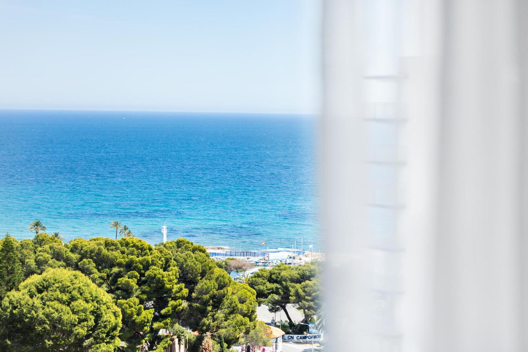 Cosy, Seaview Apartment, Close To Beach And Bars -Edificio Rhin Campoamor Exteriér fotografie