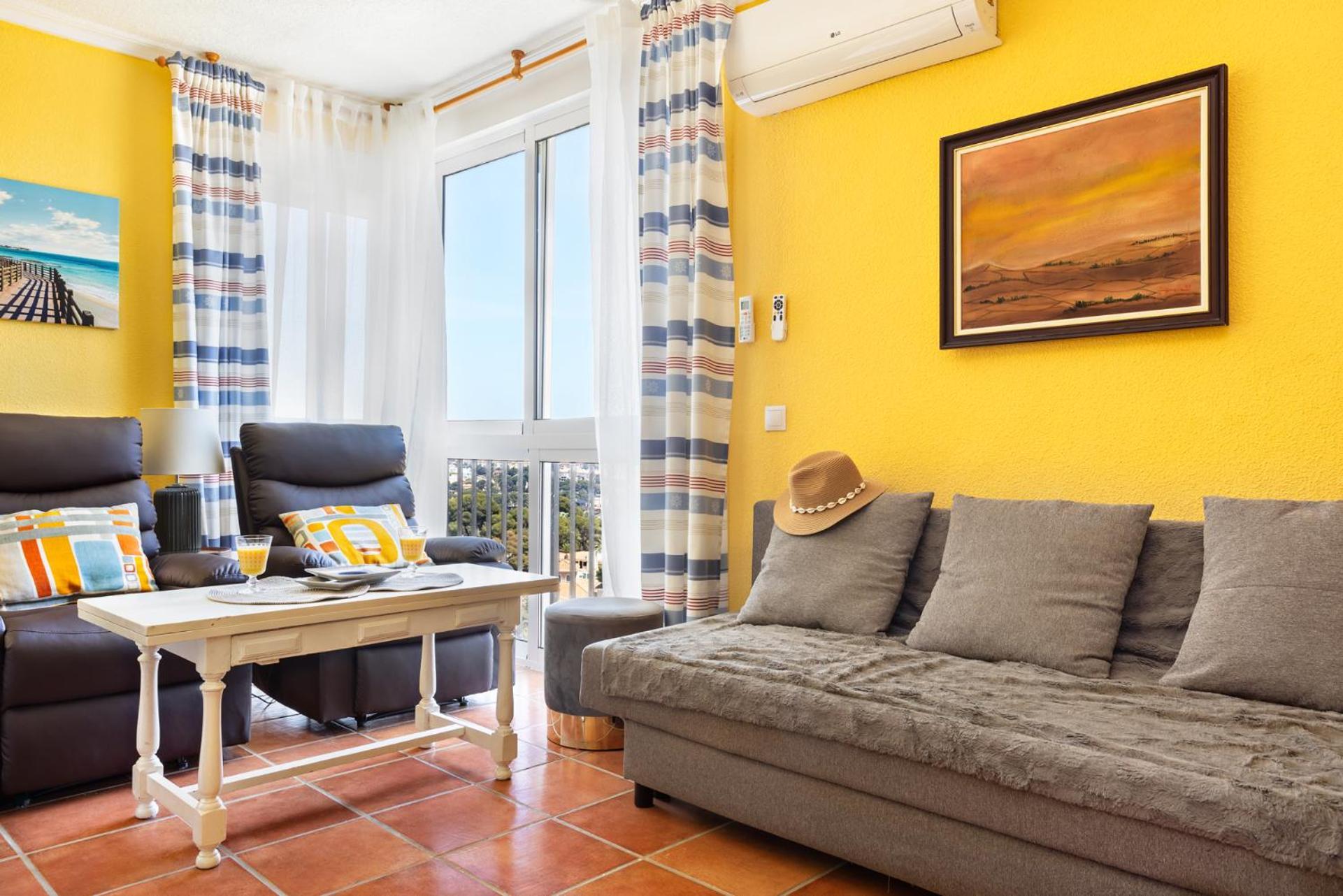 Cosy, Seaview Apartment, Close To Beach And Bars -Edificio Rhin Campoamor Exteriér fotografie