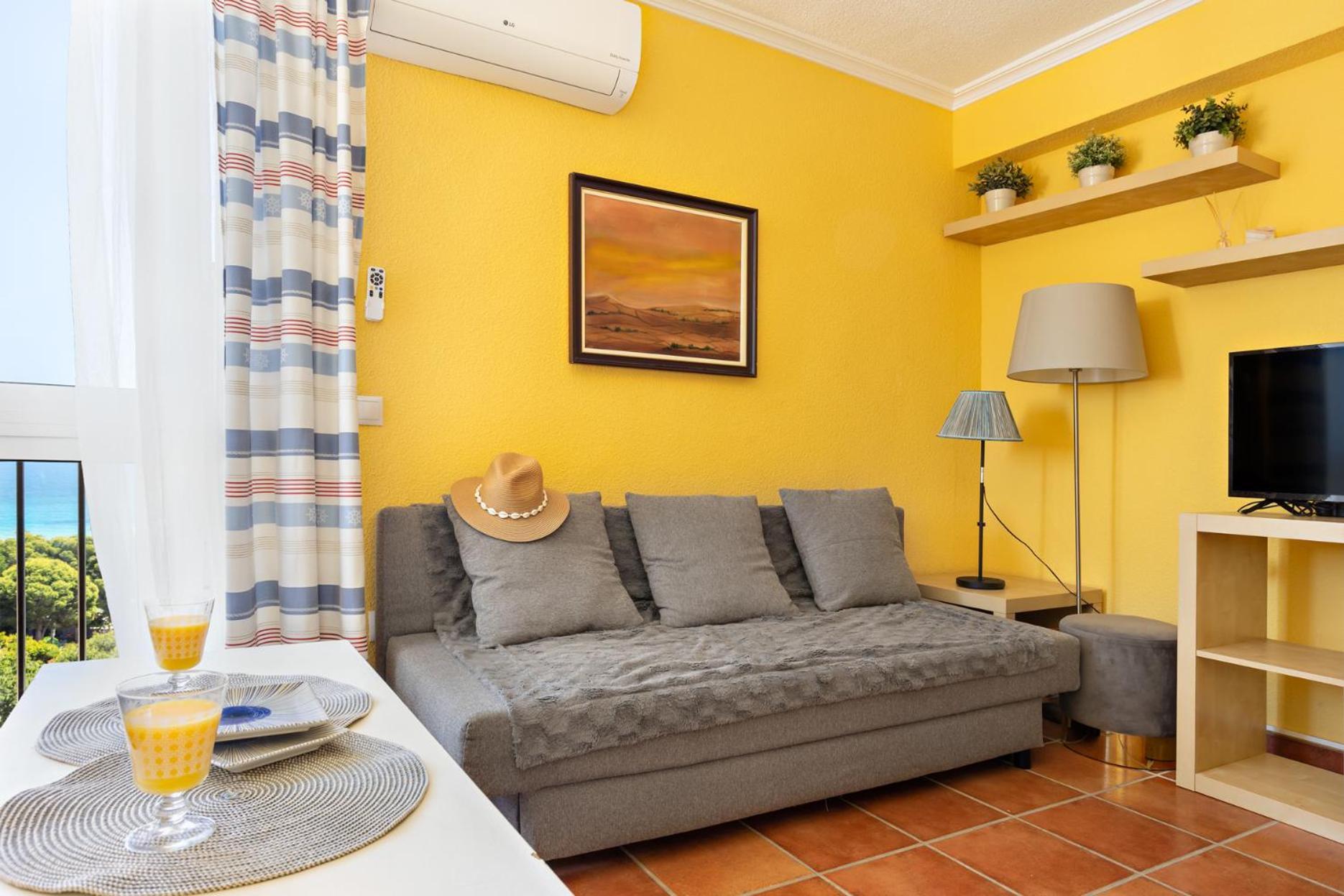 Cosy, Seaview Apartment, Close To Beach And Bars -Edificio Rhin Campoamor Exteriér fotografie